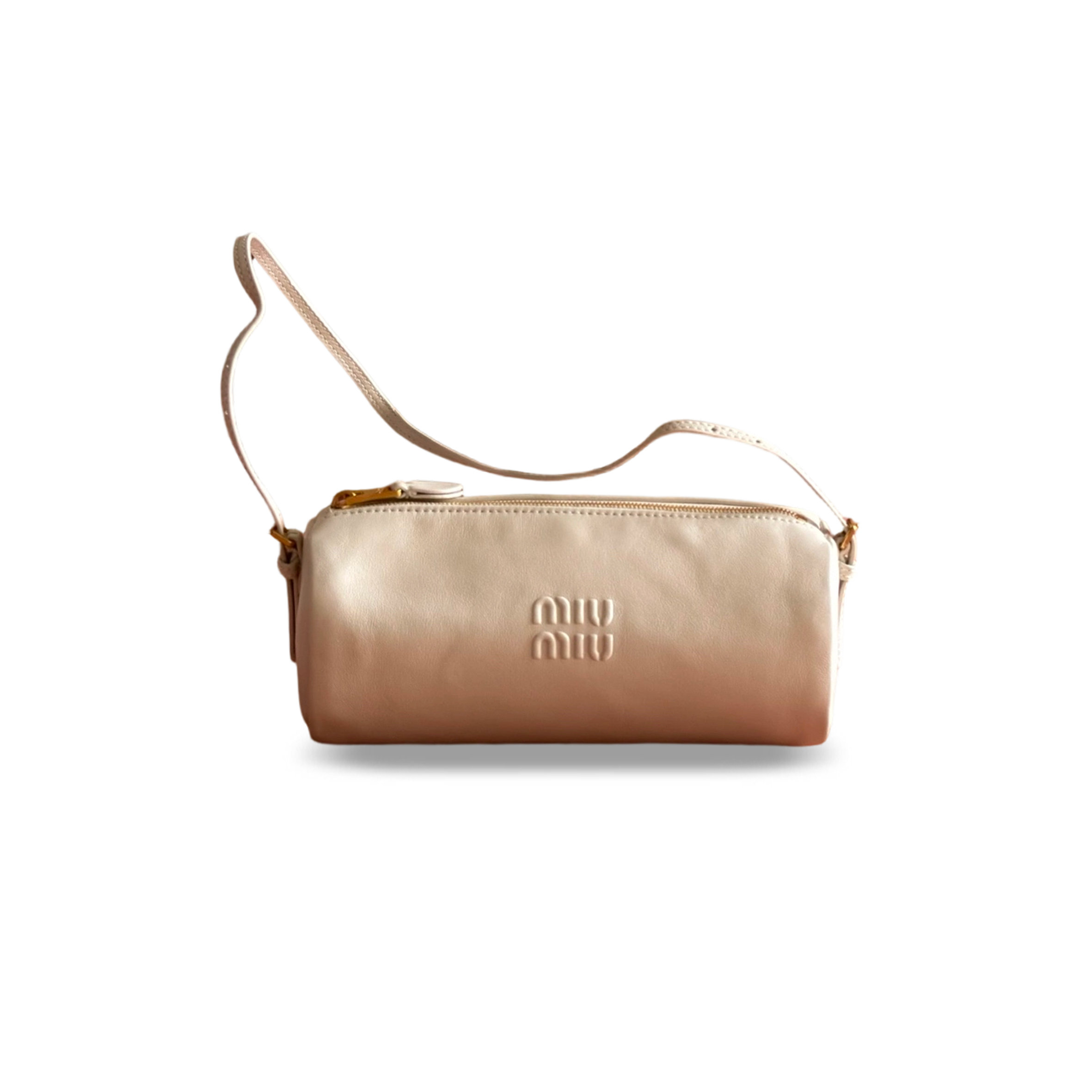 MIU MIU NAPPA LEATHER POUCH (22*9*9cm)
